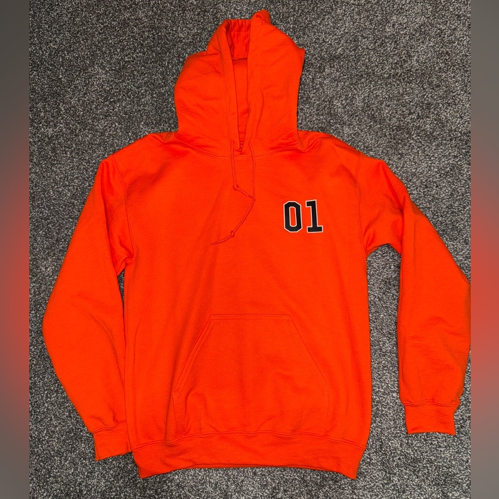 Orange Hoodie